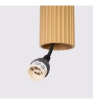 Sollux Lampa wisząca KARBON 3L złoty SL.1556 Sollux Lampa wisząca KARBON 3L złoty SL.1556