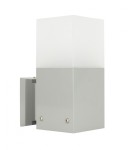 Kinkiety zewnętrzne - SU-MA CUBE MAX 1x20W E27 230V Srebrny CB-MAX K AL Kinkiet - product 1