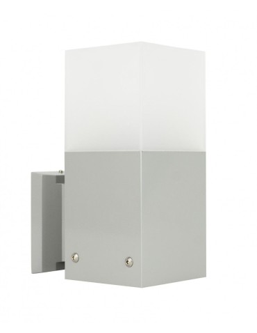 SU-MA CUBE MAX 1x20W E27 230V Srebrny CB-MAX K AL Kinkiet