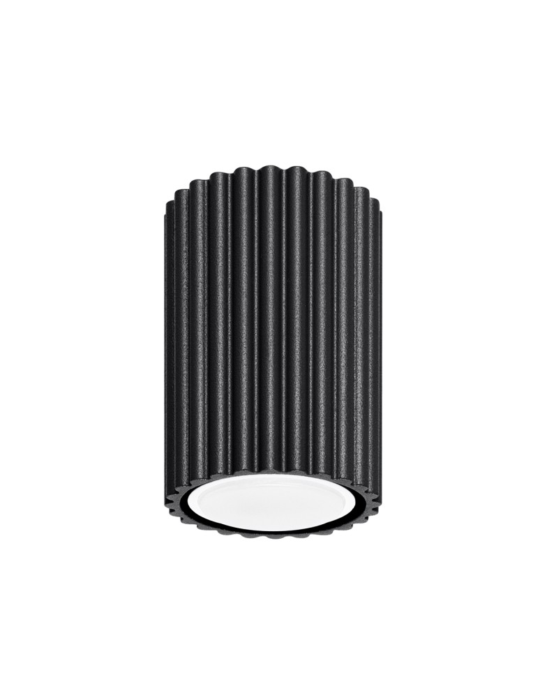 Sollux Plafon KARBON 10 czarny SL.1568 Sollux Plafon KARBON 10 czarny SL.1568