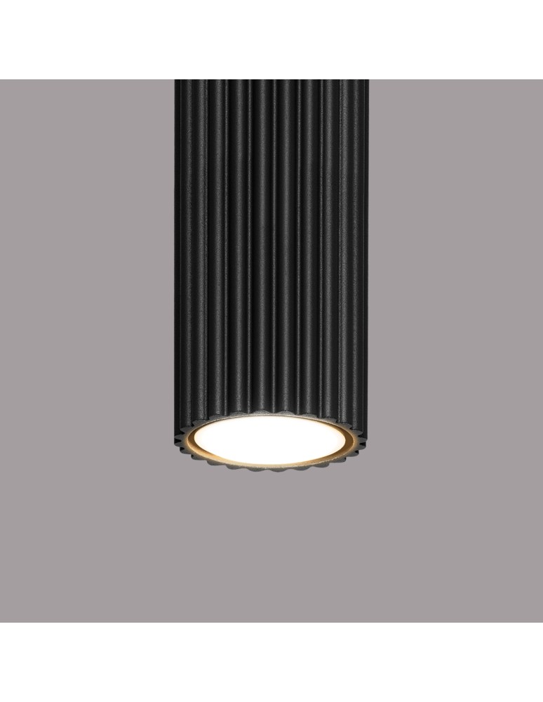 Sollux Plafon KARBON 10 czarny SL.1568 Sollux Plafon KARBON 10 czarny SL.1568