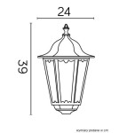 Klosze do lamp zewnętrznych - SU-MA Retro Classic K 1018 Klosz - produkt 4