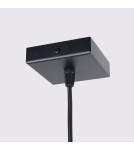 Lampy wiszące tuby - Sollux Lampa wisząca KARBON 1 czarny SL.1573 - product 7