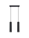 Sollux Lampa wisząca KARBON 2 czarny SL.1574