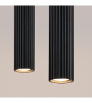 Sollux Lampa wisząca KARBON 2 czarny SL.1574 Sollux Lampa wisząca KARBON 2 czarny SL.1574