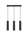 Sollux Lampa wisząca KARBON 3L czarny SL.1575