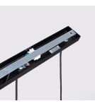Lampy wiszące tuby - Sollux Lampa wisząca KARBON 3L czarny SL.1575 - product 6