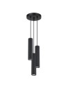 Sollux Lampa wisząca KARBON 3P czarny SL.1576