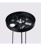Sollux Lampa wisząca KARBON 3P czarny SL.1576 Sollux Lampa wisząca KARBON 3P czarny SL.1576