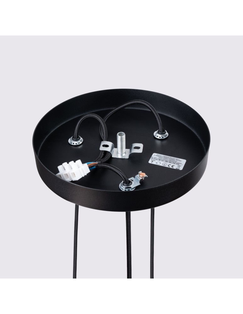 Sollux Lampa wisząca KARBON 3P czarny SL.1576 Sollux Lampa wisząca KARBON 3P czarny SL.1576