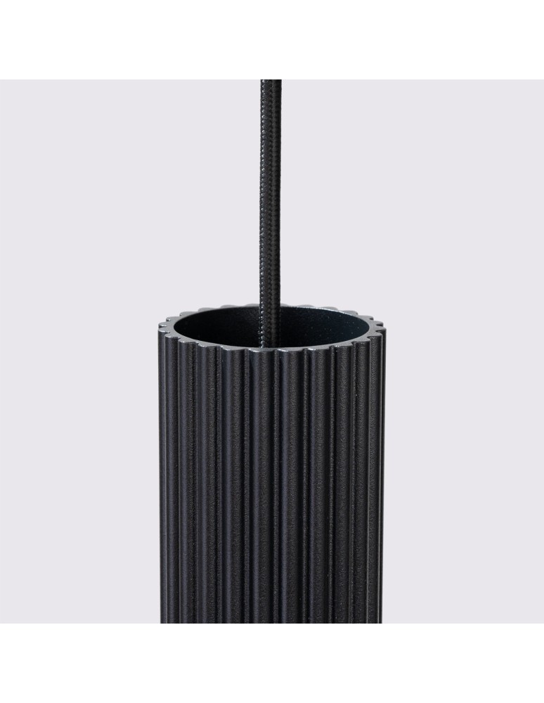 Sollux Lampa wisząca KARBON 3P czarny SL.1576 Sollux Lampa wisząca KARBON 3P czarny SL.1576