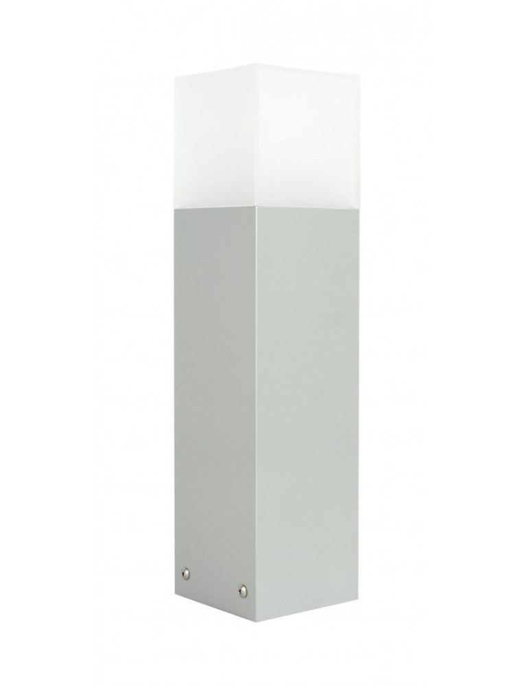 SU-MA CUBE MAX 40cm 1x20W E27 230V Srebrny CB-MAX 400 AL Stojąca