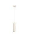 Sollux Lampa wisząca KARBON 1 beżowy SL.1592