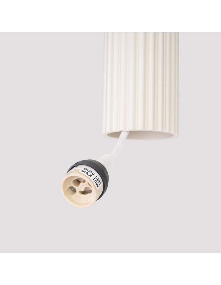 Sollux Lampa wisząca KARBON 2 beżowy SL.1593 Sollux Lampa wisząca KARBON 2 beżowy SL.1593