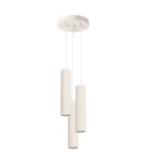 Sollux Lampa wisząca KARBON 3P beżowy SL.1595 Sollux Lampa wisząca KARBON 3P beżowy SL.1595