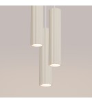 Sollux Lampa wisząca KARBON 3P beżowy SL.1595 Sollux Lampa wisząca KARBON 3P beżowy SL.1595