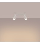 Lampy sufitowe regulowane - spoty - Sollux Plafon KARBON 2 beżowy SL.1599 - product 3