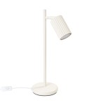 Lampki biurkowe - Sollux Lampa biurkowa KARBON beżowa SL.1605 - product 1