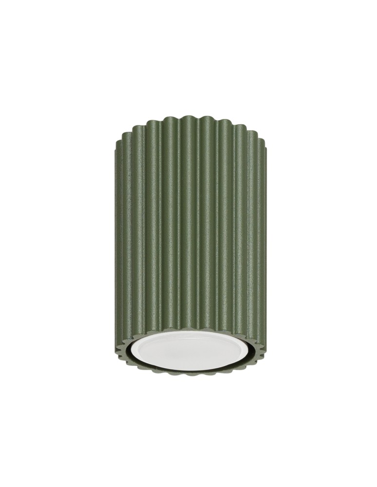 Sollux Plafon KARBON 10 zielony oliwkowy SL.1606