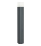 Lampy ogrodowe stojące - SU-MA CUBE MAX 100cm 1x20W E27 230V Ciemny popiel CB-MAX 1000 DG Stojąca - product 1