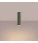 Sollux Plafon KARBON 30 zielony oliwkowy SL.1608 Sollux Plafon KARBON 30 zielony oliwkowy SL.1608
