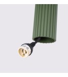 Sollux Lampa wisząca KARBON 1 zielony oliwkowy SL.1611 Sollux Lampa wisząca KARBON 1 zielony oliwkowy SL.1611