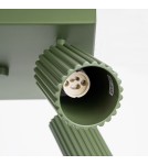 Lampy sufitowe regulowane - spoty - Sollux Plafon KARBON 4 zielony oliwkowy SL.1621 - product 7