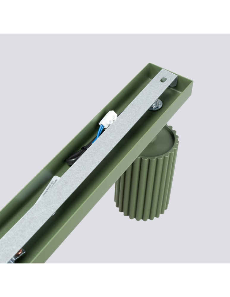 Sollux Plafon KARBON 4L zielony oliwkowy SL.1622 Sollux Plafon KARBON 4L zielony oliwkowy SL.1622