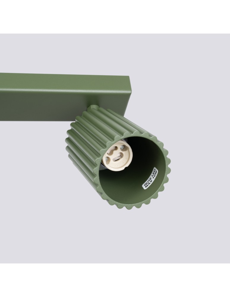 Sollux Plafon KARBON 4L zielony oliwkowy SL.1622 Sollux Plafon KARBON 4L zielony oliwkowy SL.1622