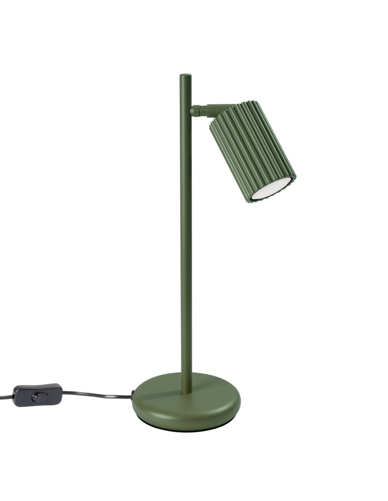Sollux Lampa biurkowa KARBON zielona oliwka SL.1624 Sollux Lampa biurkowa KARBON zielona oliwka SL.1624