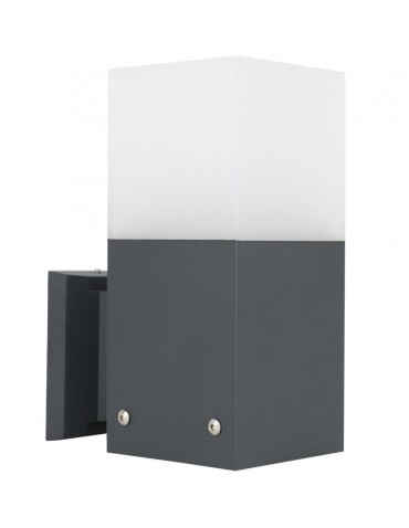 SU-MA CUBE MAX 1x20W E27 230V Ciemny popiel CB-MAX K DG Kinkiet