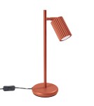 Sollux Lampa biurkowa KARBON ochra czerwona SL.1643 Sollux Lampa biurkowa KARBON ochra czerwona SL.1643