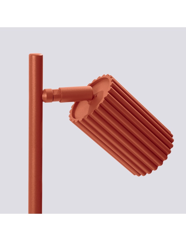 Sollux Lampa biurkowa KARBON ochra czerwona SL.1643 Sollux Lampa biurkowa KARBON ochra czerwona SL.1643