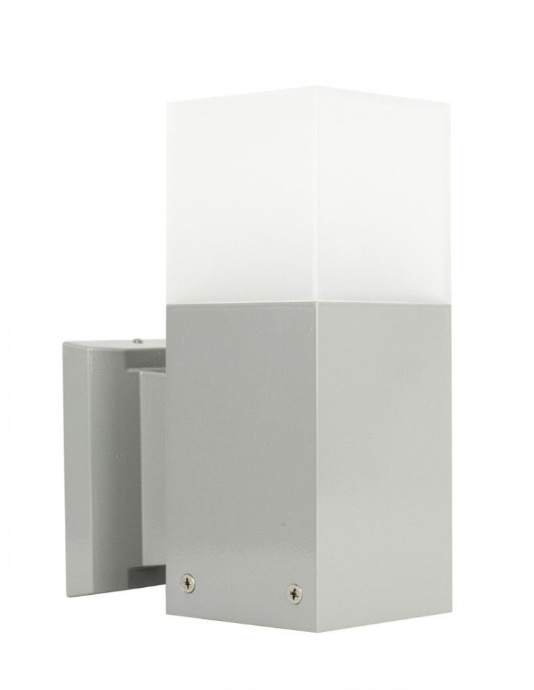 SU-MA CUBE 1x20W E27 230V Srebrny CB-K AL Kinkiet