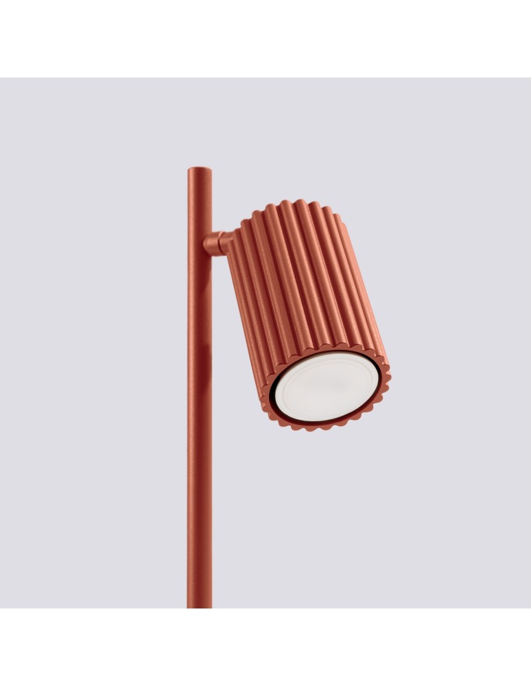 Sollux Lampa biurkowa KARBON ochra czerwona SL.1643 Sollux Lampa biurkowa KARBON ochra czerwona SL.1643
