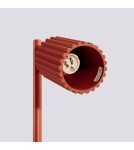 Sollux Lampa biurkowa KARBON ochra czerwona SL.1643 Sollux Lampa biurkowa KARBON ochra czerwona SL.1643