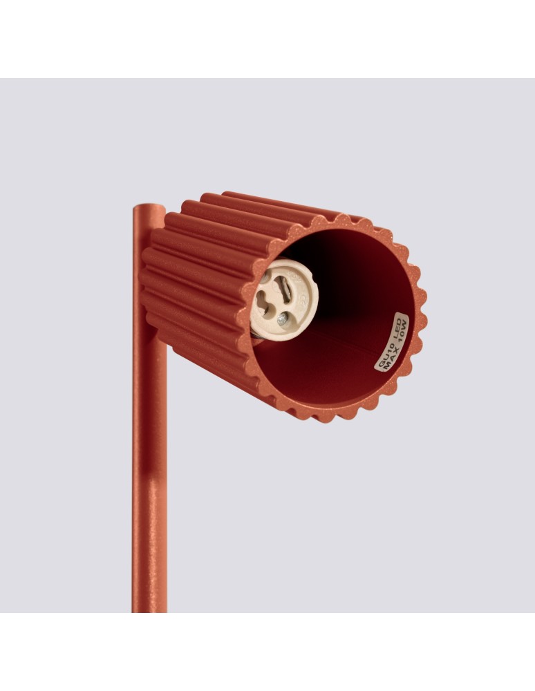 Sollux Lampa biurkowa KARBON ochra czerwona SL.1643 Sollux Lampa biurkowa KARBON ochra czerwona SL.1643
