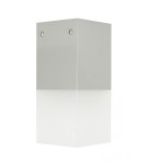 Lampy zewnętrzne sufitowe - SU-MA CUBE MAX 1x20W E27 230V Srebrny CB-MAX S AL Plafon - product 1
