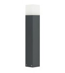 Lampy ogrodowe stojące - SU-MA CUBE 58cm 1x20W E27 230V Ciemny popiel CB-580 DG Stojąca - product 1