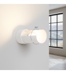 Kinkiety nowoczesne - Sollux Kinkiet FLASH biały SL.1676 - product 4