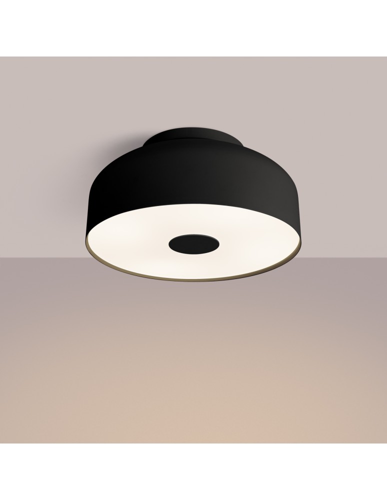 Sollux Plafon OMIQ czarny SL.1678 Sollux Plafon OMIQ czarny SL.1678