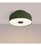 Lampy sufitowe okrągłe - Sollux Plafon OMIQ zielony oliwkowy SL.1680 - product 3