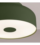 Lampy sufitowe okrągłe - Sollux Plafon OMIQ zielony oliwkowy SL.1680 - product 4