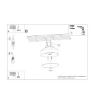 Lampy sufitowe okrągłe - Sollux Plafon OMIQ zielony oliwkowy SL.1680 - product 9