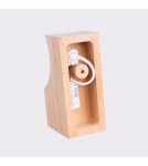 Kinkiety kule - Sollux Kinkiet BULBO naturalne drewno SL.1682 - product 8
