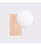Kinkiety kule - Sollux Kinkiet BULBO naturalne drewno SL.1682 - product 9