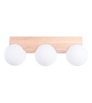Sollux Plafon BULBO 3 naturalne drewno SL.1684 Sollux Plafon BULBO 3 naturalne drewno SL.1684
