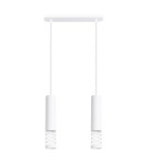 Lampy wiszące tuby - Sollux Lampa wisząca LAMI 2 biały SL.1687 - product 1