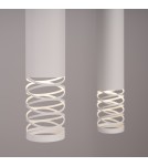 Lampy wiszące tuby - Sollux Lampa wisząca LAMI 2 biały SL.1687 - product 4