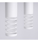 Lampy wiszące tuby - Sollux Lampa wisząca LAMI 2 biały SL.1687 - product 5
